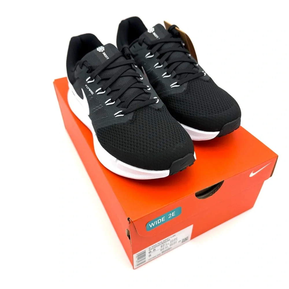 NWT NIB New Nike Womens Run Swift 3 Running Shoes Size 6.5 W Wide Walking Casual - Picture 3 of 9